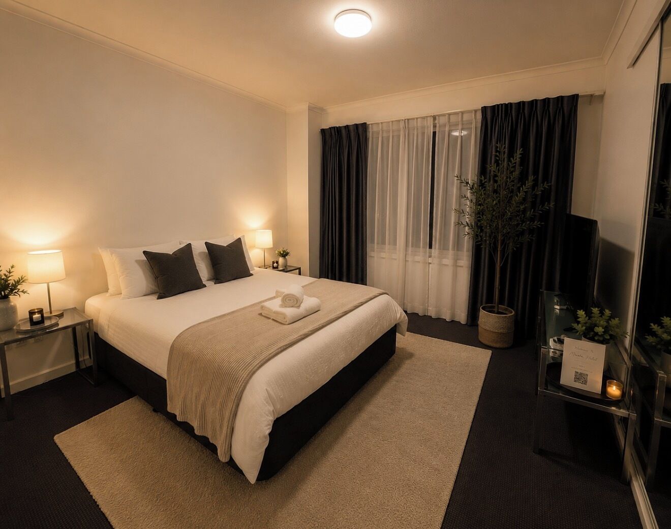 Deluxe Double Room, City View | Desk, laptop workspace, free WiFi