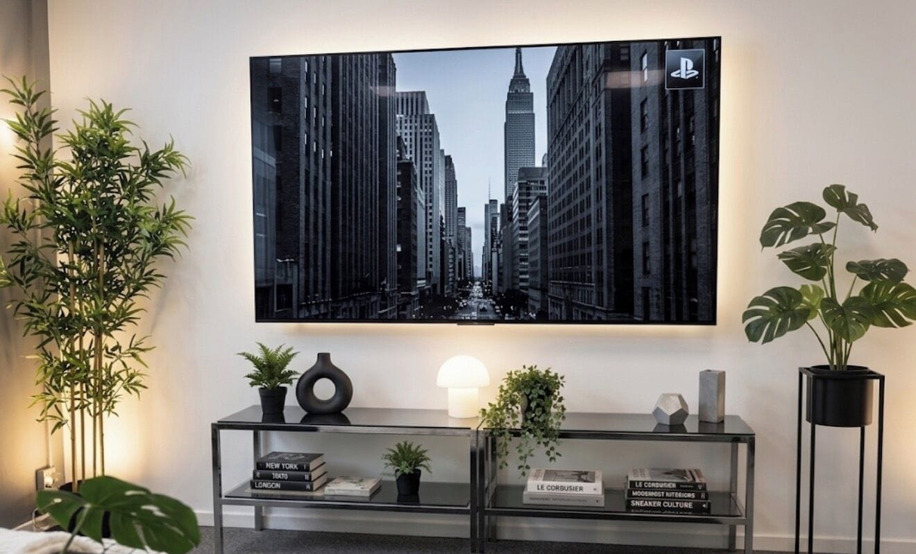 20-inch Smart TV with digital channels, Netflix, Hulu