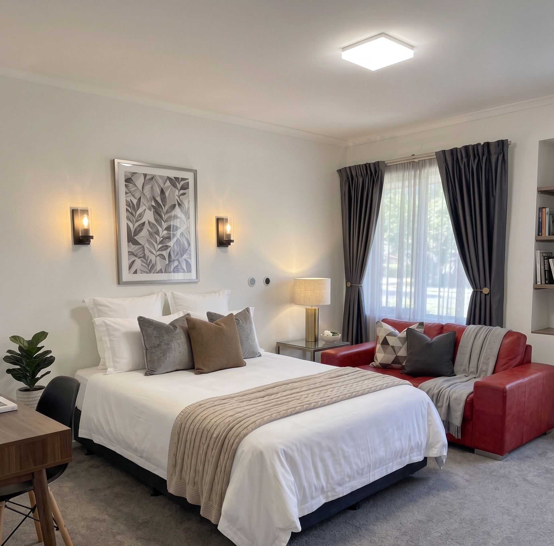 Room, City View | Desk, laptop workspace, free WiFi