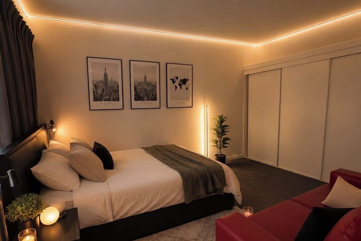 Habitación, vista a la ciudad | Escritorio, espacio para trabajar con laptop y wifi gratis