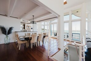 Dining - Bayfront Yacht-Style Home | Private Pier (San Rafael)
