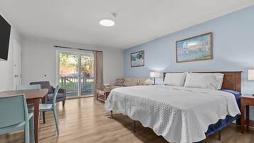 Iron/ironing board, travel crib, WiFi, bed sheets