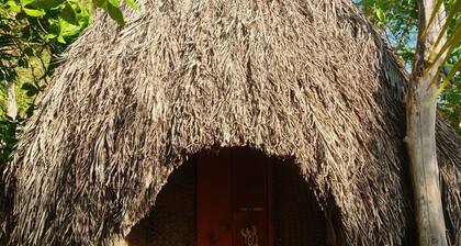 LAS CABAÑAS LA PACHAMAMA 15 mins by boat to our island.