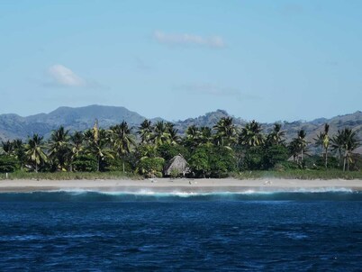 LAS CABAÑAS LA PACHAMAMA 15 mins by boat to our island.