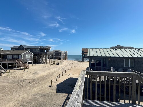 Beach Dreamer with Ocean Views, 120 Steps to the Beach • Buxton, NC, OBX