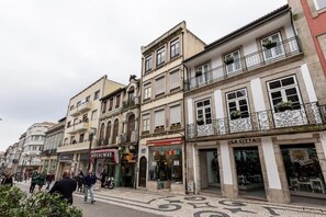Blick von der Unterkunft