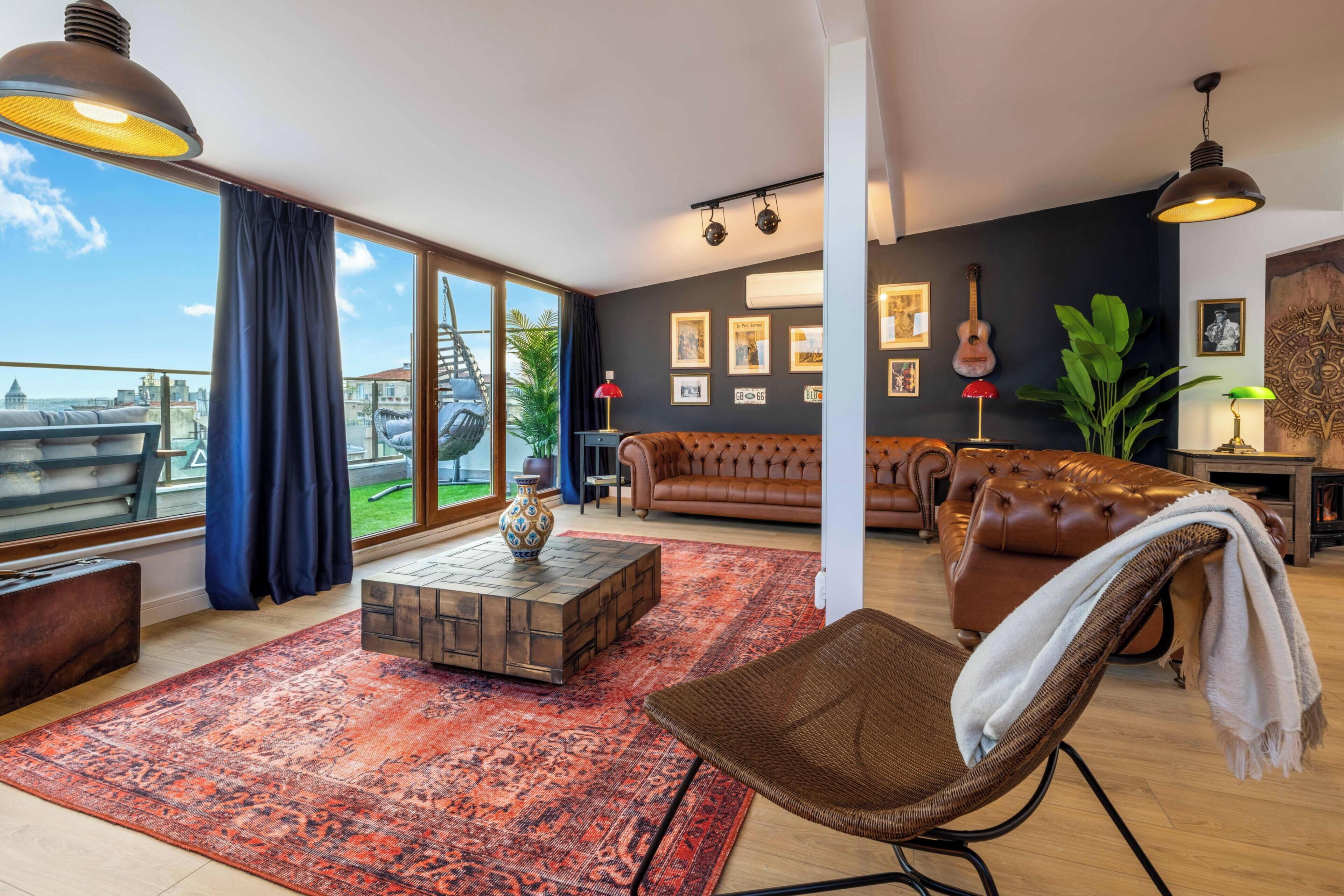 Bosphorus View Apt With 2 Terraces At Monnas Suite - İstanbul