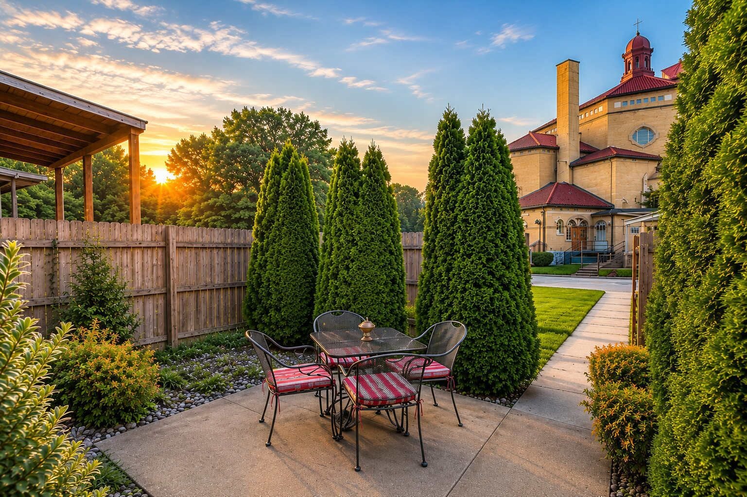 Outdoor dining