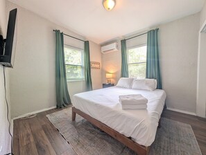Wi-Fi de cortesia, roupa de cama