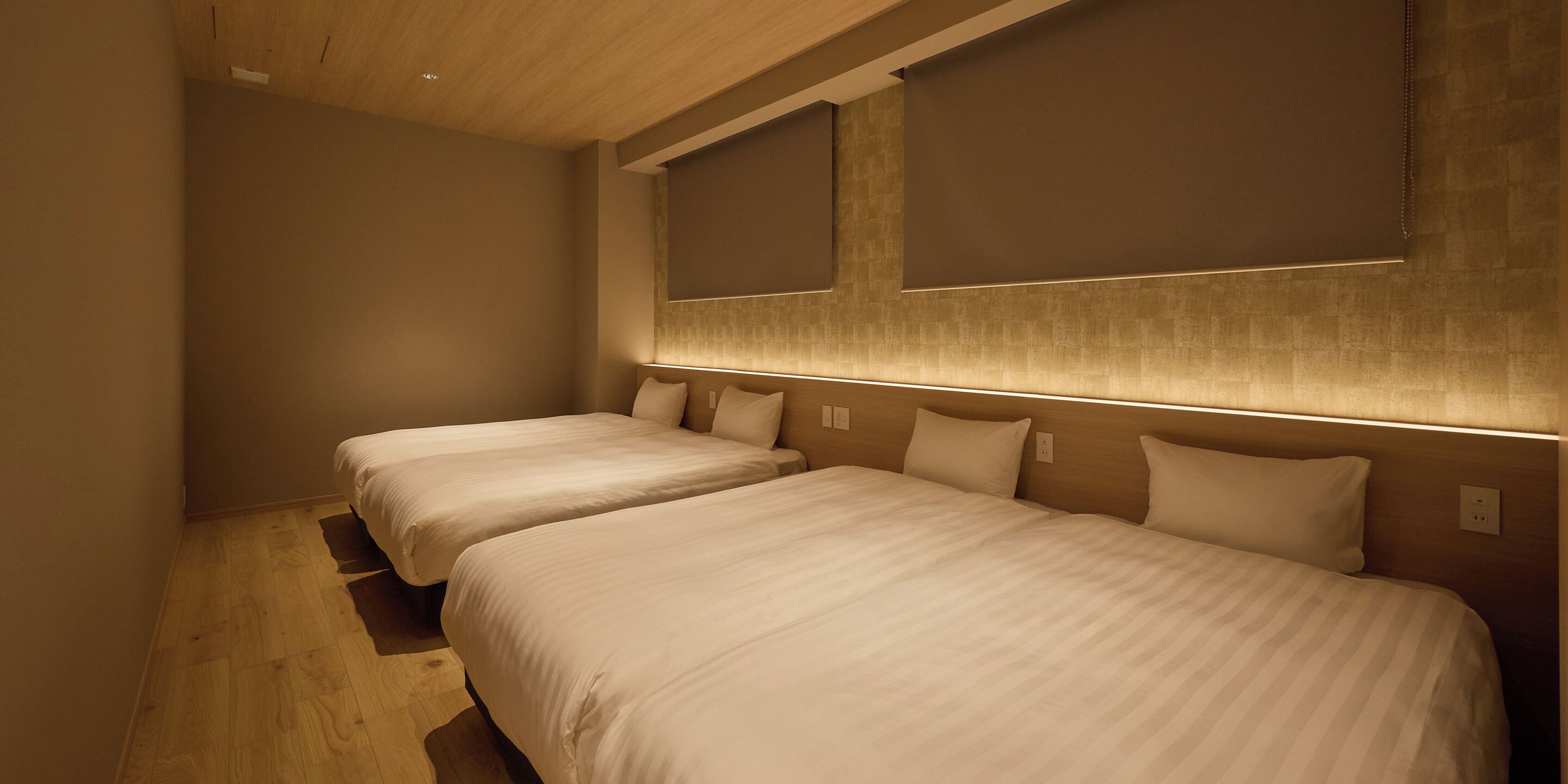 [A] 2 King Beds+4 Semi-Double Beds+4 Single Beds,Hot Spring, Sauna,Non Smoking | Premium bedding, blackout drapes, free WiFi, bed sheets