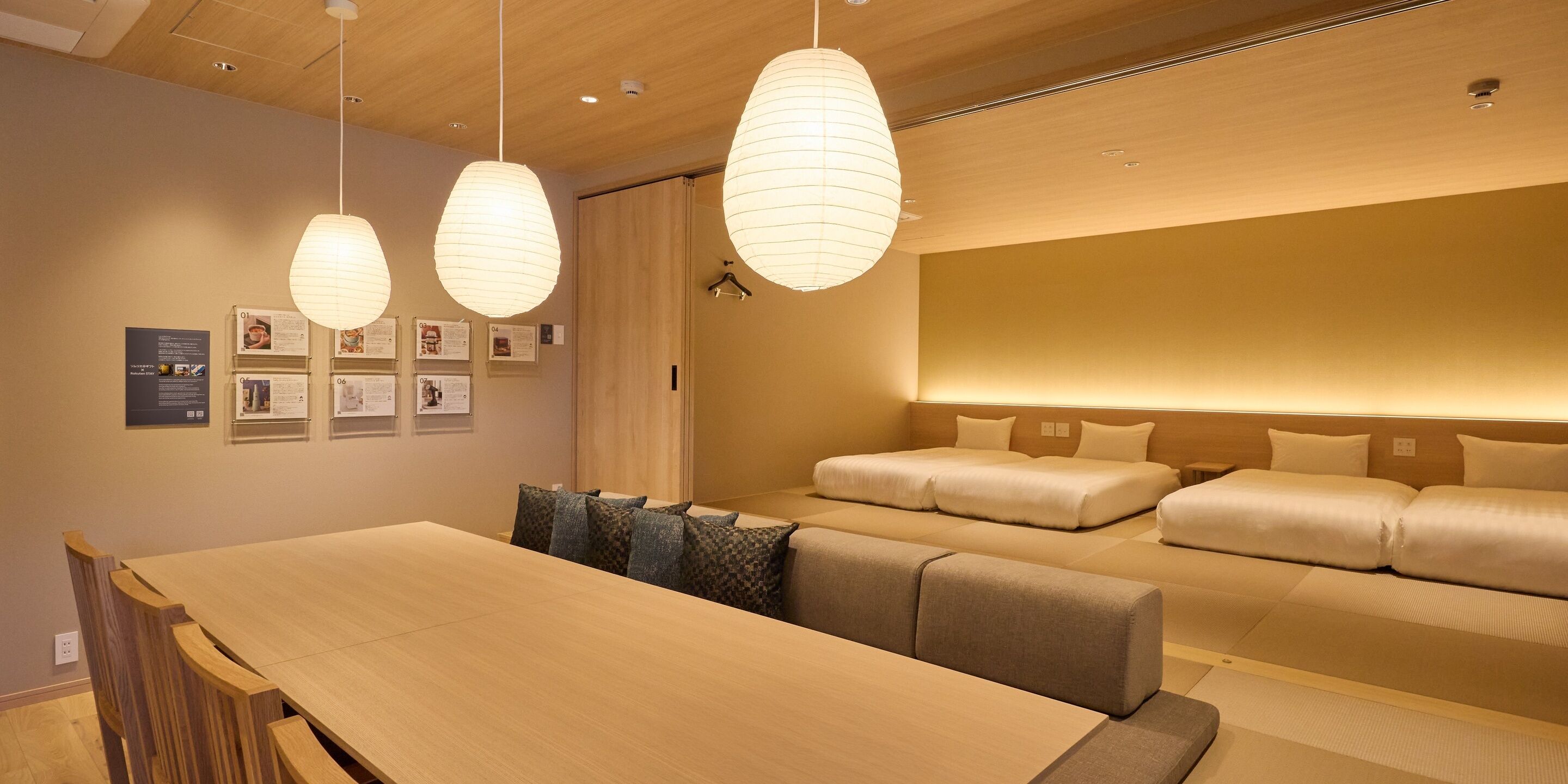 [C] 2 Queen Beds+4 Single Beds,Hot Spring,Non Smoking | Premium bedding, blackout drapes, free WiFi, bed sheets