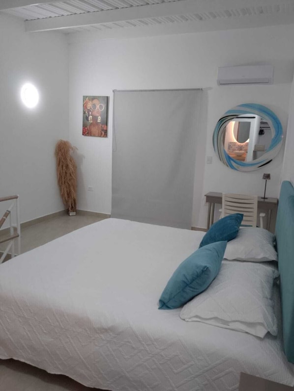1 chambre, fer et planche à repasser, Wi-Fi, draps fournis