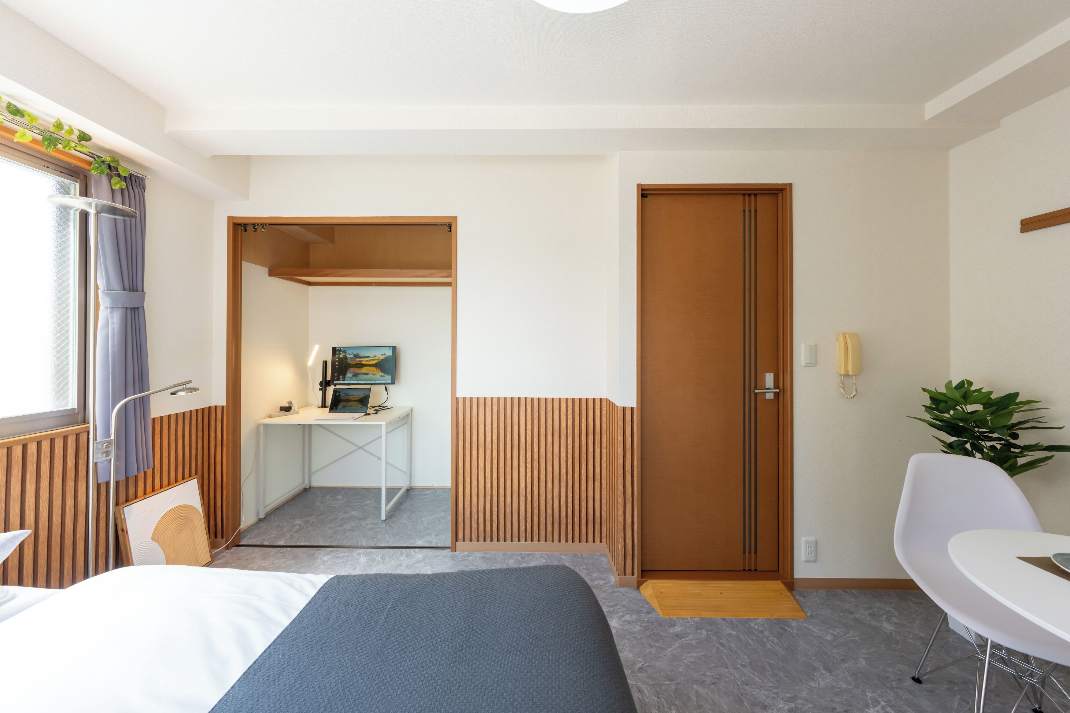 Basic-Apartment, 1 Doppelbett, Nichtraucher, Kühlschrank und Mikrowelle