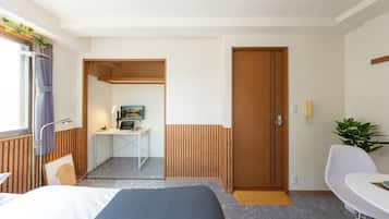 Basic-Apartment, 1 Doppelbett, Nichtraucher, Kühlschrank und Mikrowelle