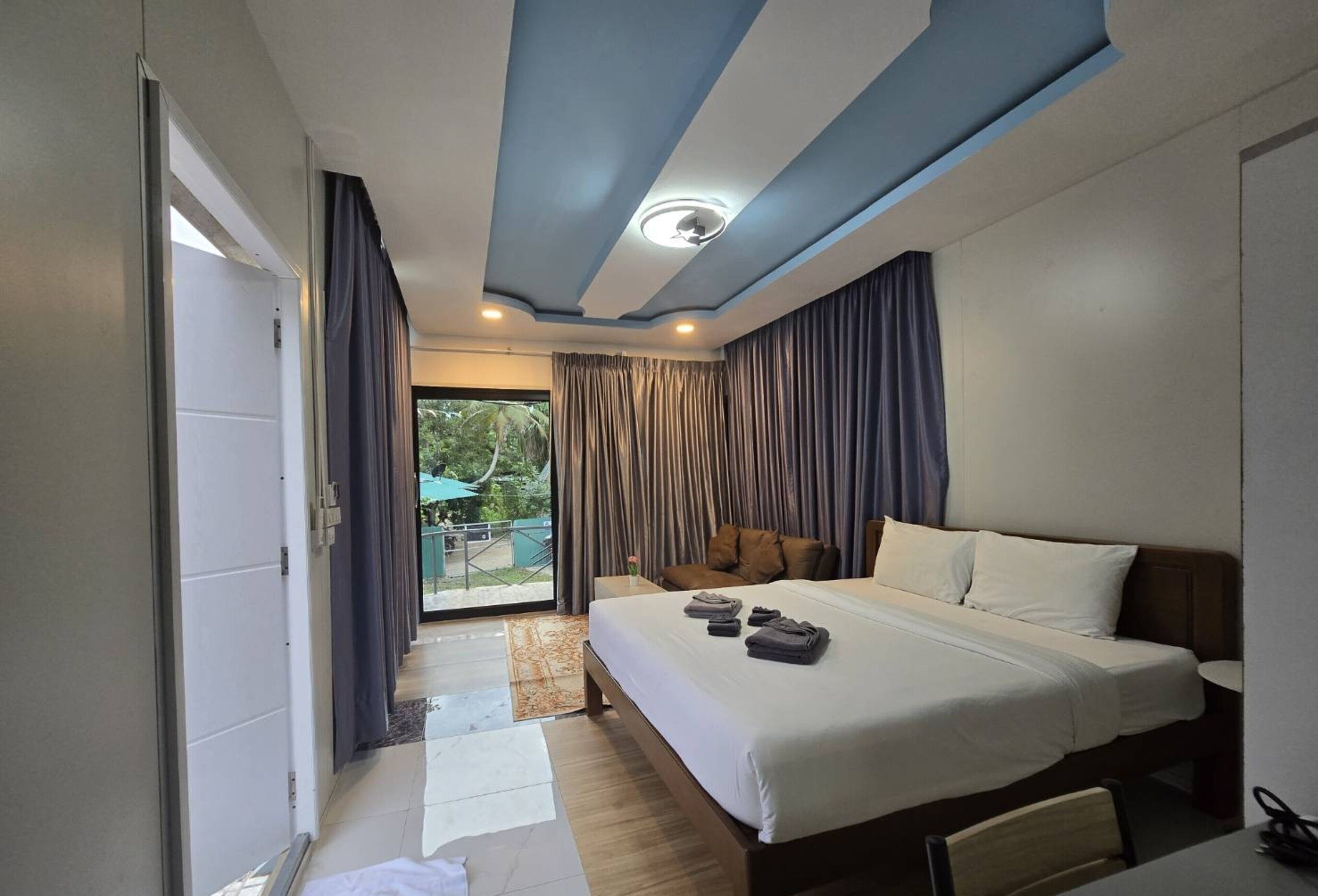 Habitación doble Deluxe, balcón, vista al jardín | Wifi gratis 