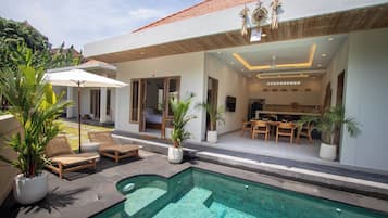 Familienvilla, 3 Schlafzimmer, eigener Pool | Pool | Außenpool