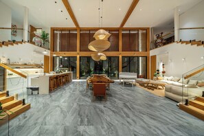 Signature villa, uitzicht op zwembad | Lobby