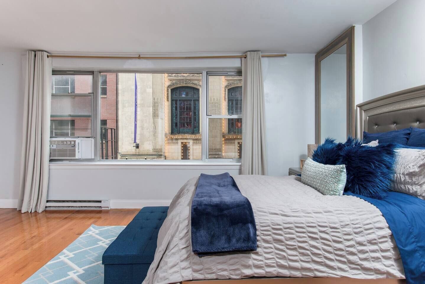 Desk, iron/ironing board, travel crib, WiFi