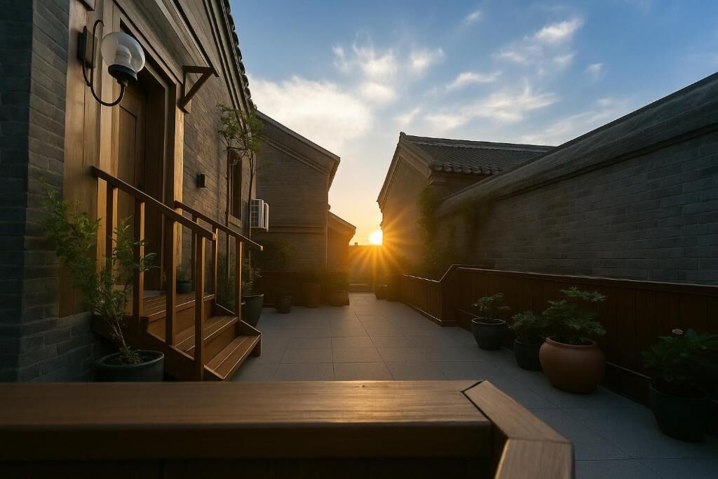 Double Room, Balcony, Courtyard View | Property grounds