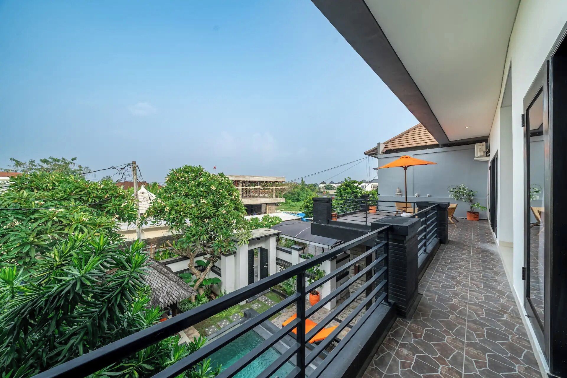 Vila Keluarga, 3 kamar tidur, kolam renang pribadi | Teras/patio