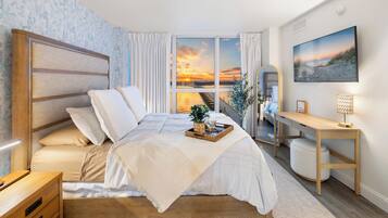 1 bedroom, in-room safe, desk, iron/ironing board