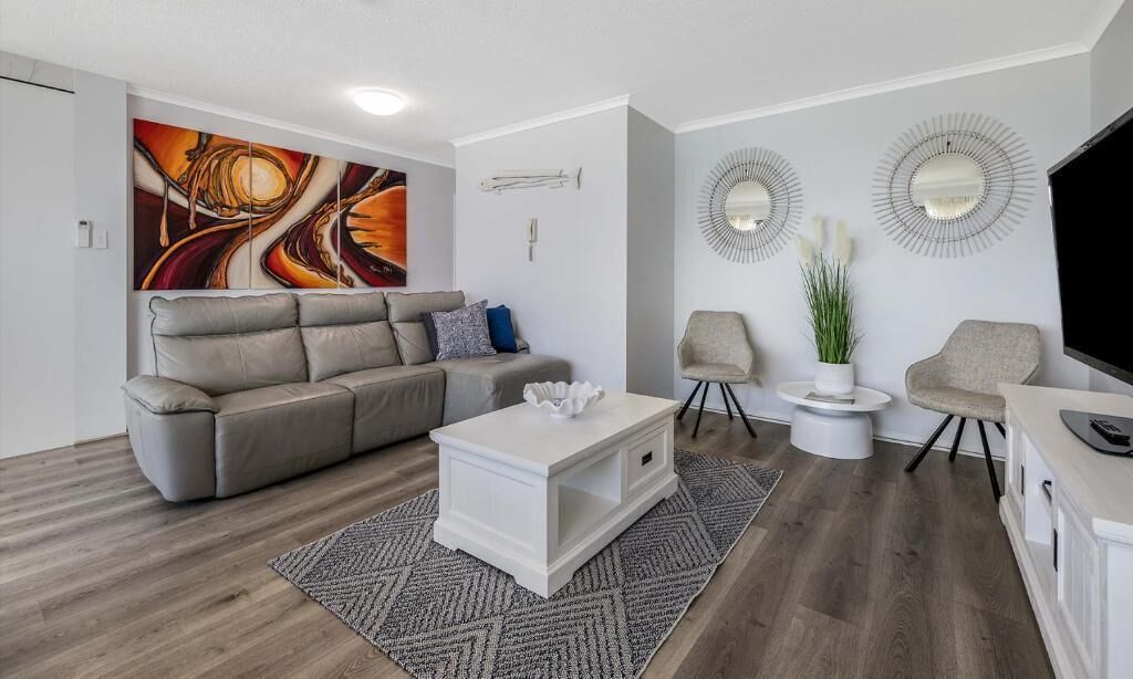Appartamento Luxury, balcone, vista oceano | Area soggiorno