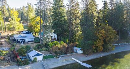 Lakefront Cabin with Private Beach and Dock