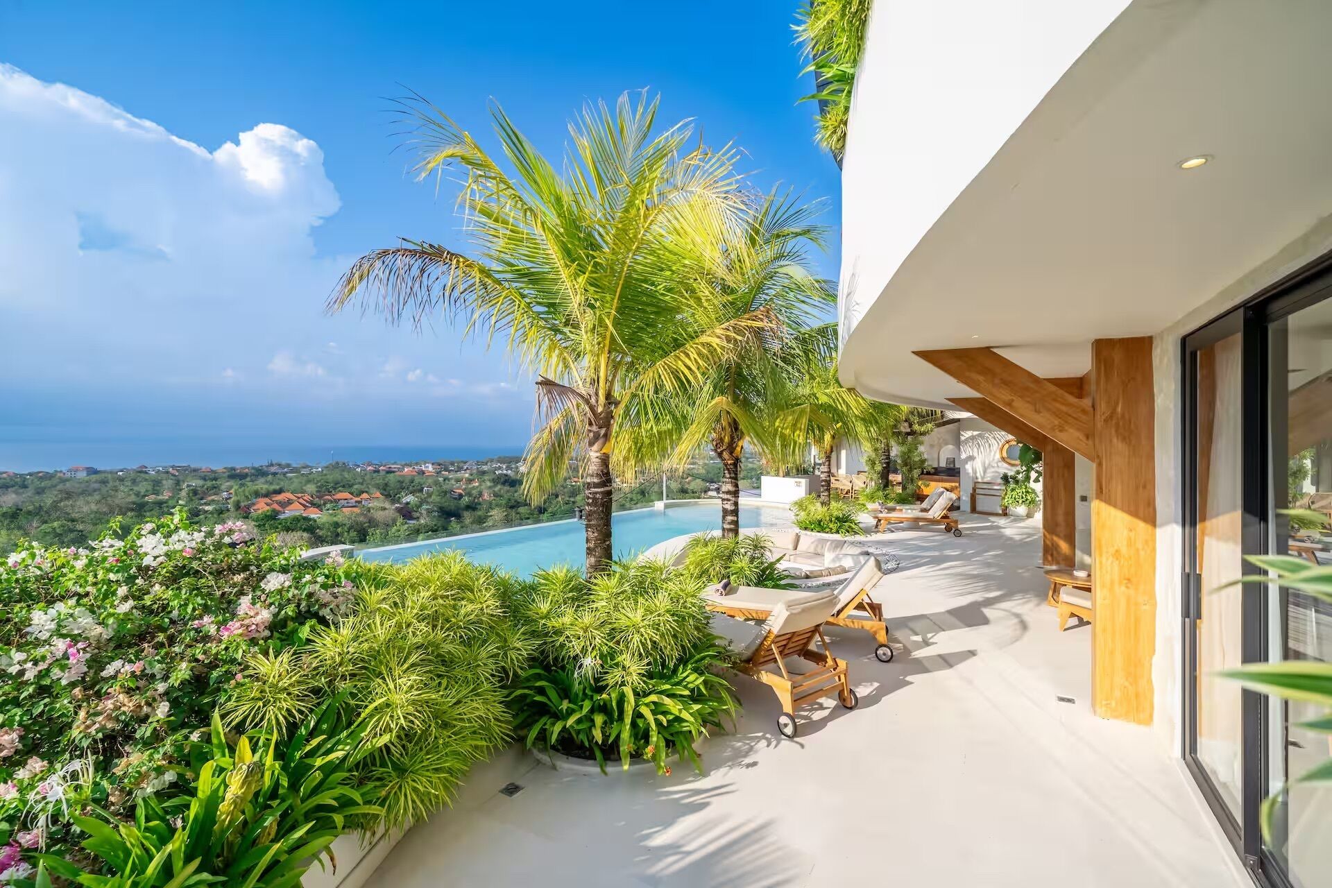 Luxury Villa, 4 Bedrooms, Private Pool, Ocean View | Terrace/patio