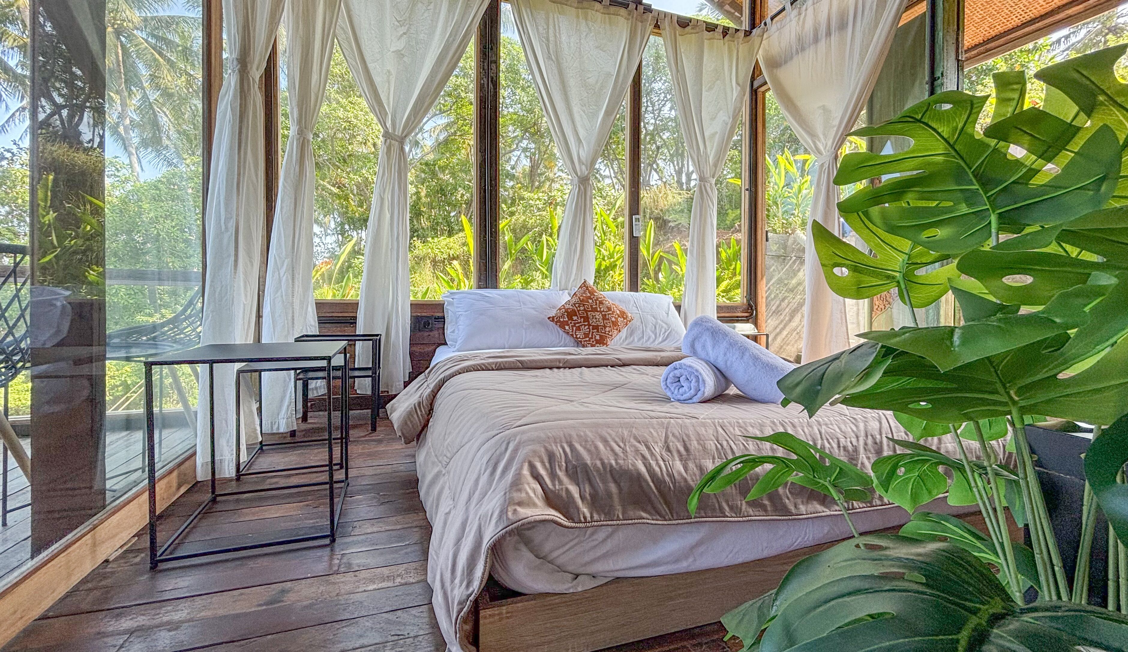 Luxury-Villa, 2 Schlafzimmer, Balkon, Meerblick | Zimmerausstattung