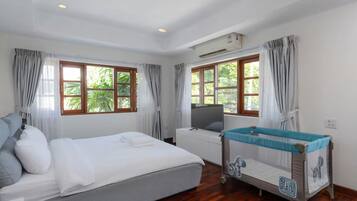 Family Villa, Pool View | Iron/ironing board, free WiFi