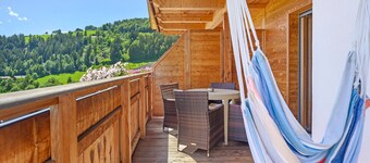 Appartement « Sonnenblume » avec vue sur la montagne, balcon et Wi-Fi