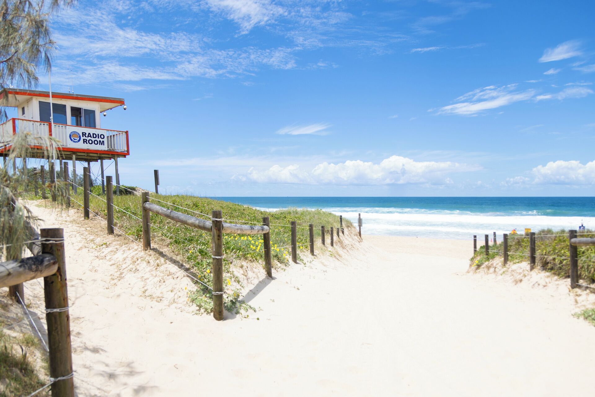 Beach nearby