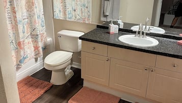 SĂšche-cheveux, serviettes fournies, savon, papier toilette