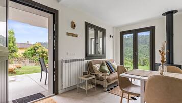 Una chimenea