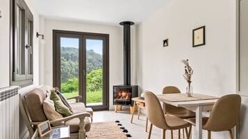 Una chimenea