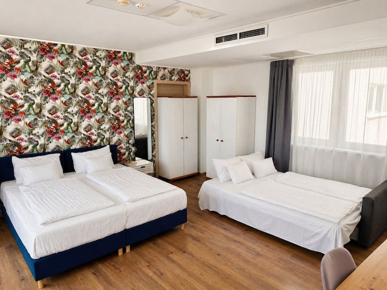 Cosy Family Room Bed & Breakfast With A Rooftop Garden In Budapest With Ac - Budapest