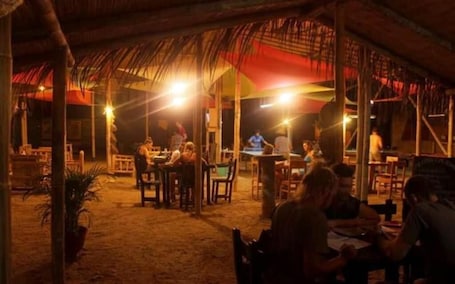 Outdoor dining. Zaigon Kite Surf