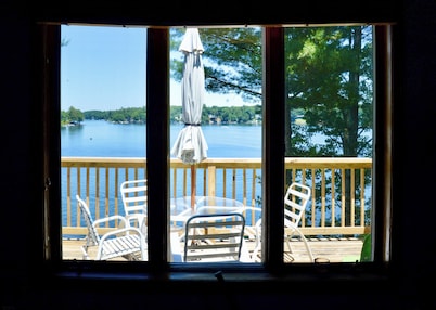 Unique Island Stay w/ Dock! Southwick Lake House