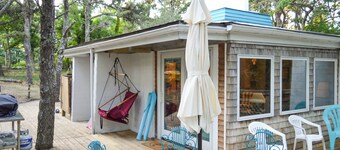 2 Mi to Beaches: Cape Cod Cottage w/ Fire Pit