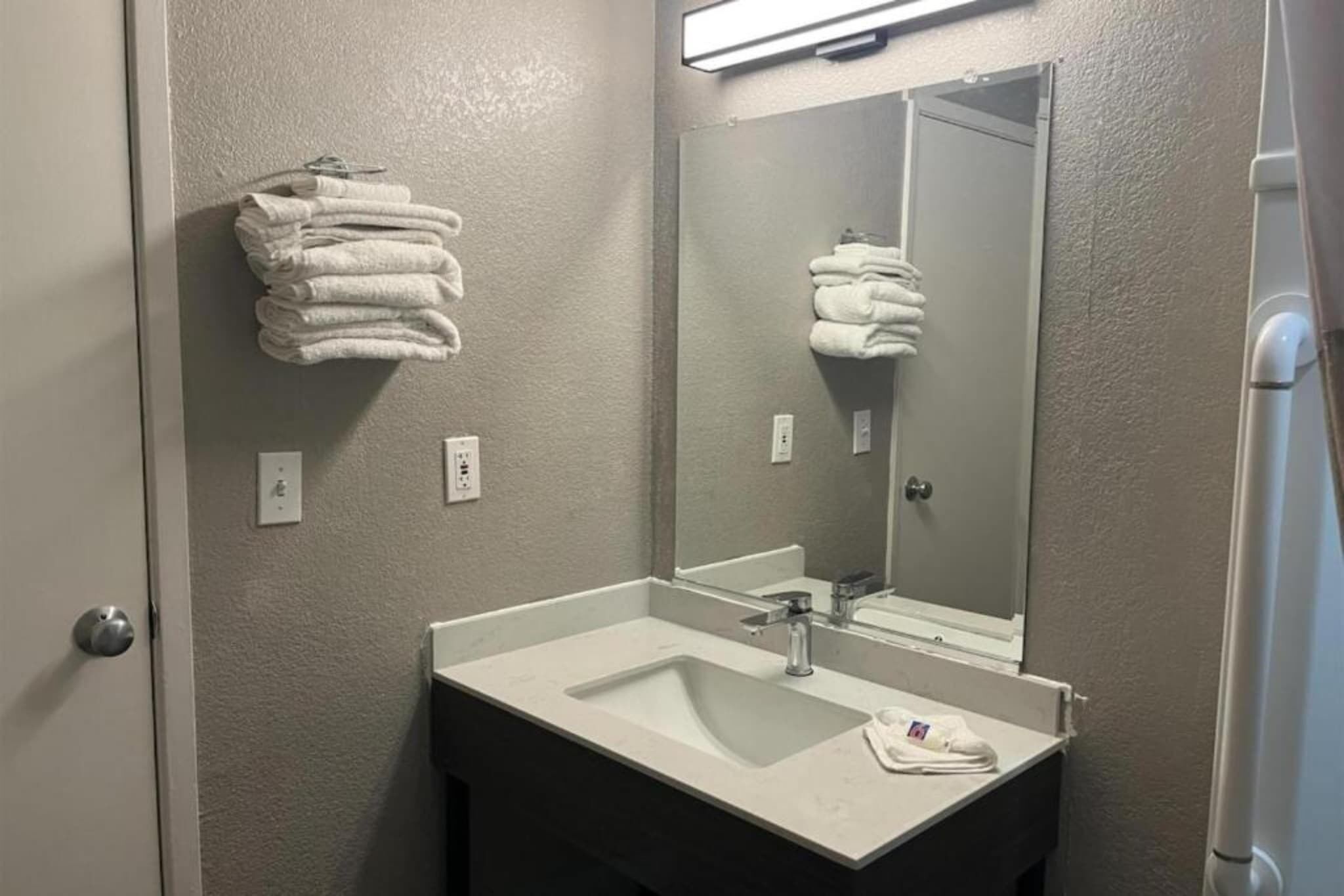 Een douche, een haardroger
