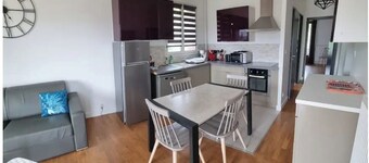 Appartement cosy Ă 3 min du lac a pieds avec terrasse