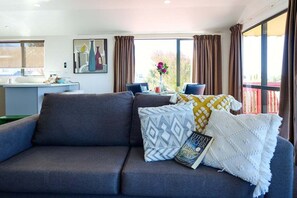 Living area - Revive House | Comfortable Base | Top Unit - KK71932 (Kaikōura)