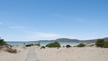 Tæt på stranden