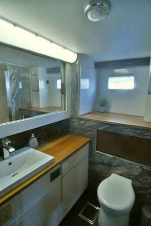 Shower, towels