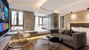 Wifi gratis y ropa de cama