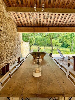 Restaurante al aire libre