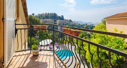 Villa 'Chez Dominique' with Sea View, Private Pool and Wi-Fi