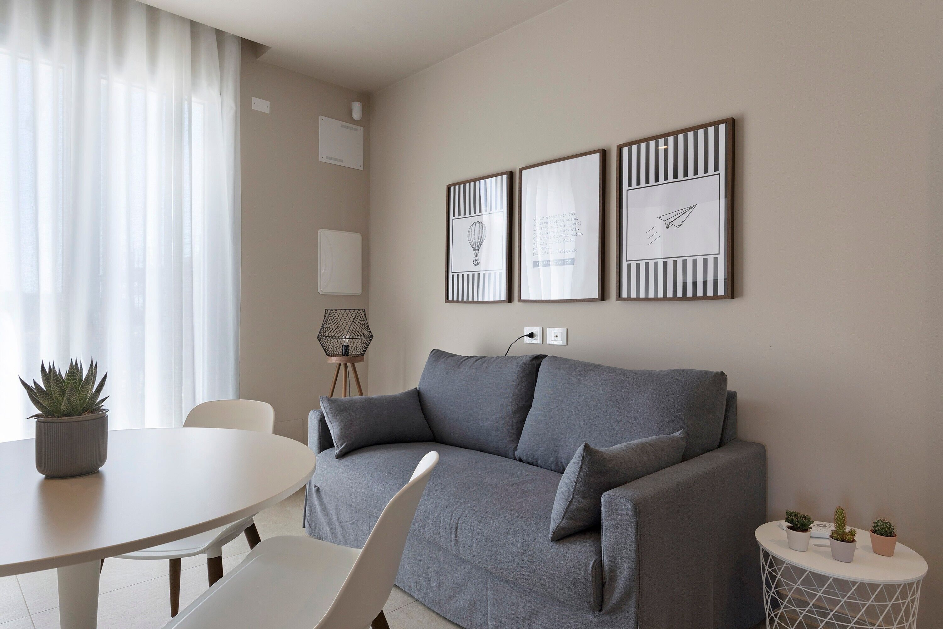 Appartement 'Ponente' Avec Balcon, Wi-fi Et Climatisation - Santa Flavia