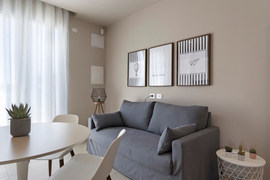 Appartement 'Ponente' Avec Balcon, Wi-fi Et Climatisation - Santa Flavia
