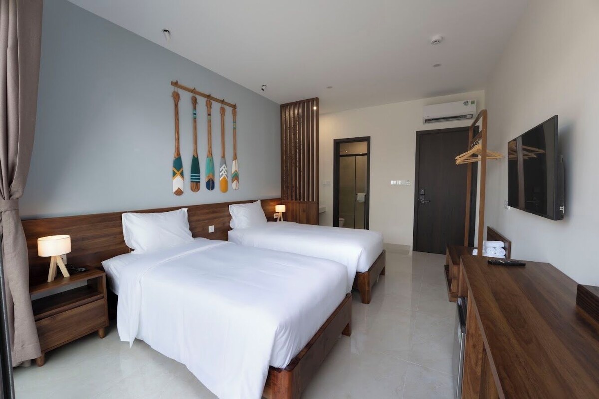 Comfort Double or Twin Room, Balcony, Pool View